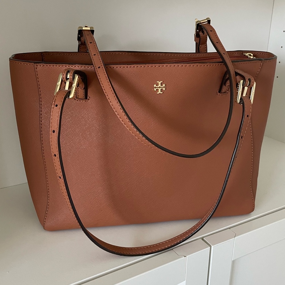 Tory Burch Saffiano Leather Tote
